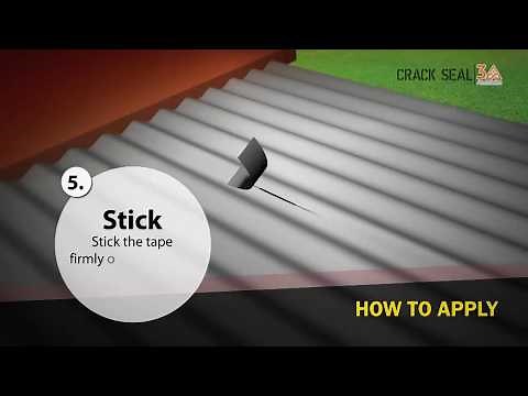 CrackSeal | Bitumen Tape Uses | Where can we use Bitumen Flashing Tape | 3A ASSOCIATES INCORPORATED