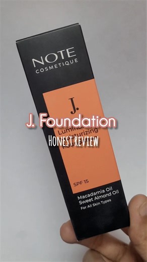 J. note foundation & compact powder @j.fragrancescosmetics5526