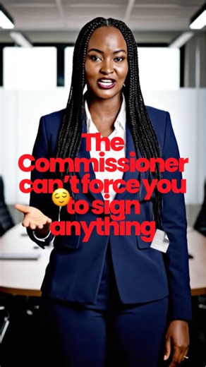 2.2K views · 23 reactions | The Commissioner can’t force you to sign...