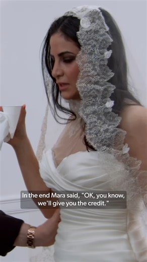 This bride is unhappy with her custom made veil and wants to speak to the manager about getting a refund! 😳 #SayYesToTheDress | Randy Fenoli Fans