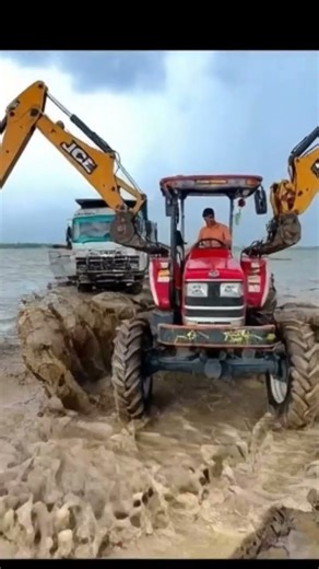 JCB tractor helicopter transformer#automobile #aivideo