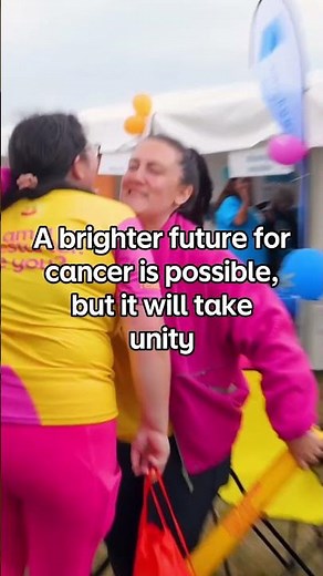 Cancer research starts with everyday people, and is powered by hope💛🌍