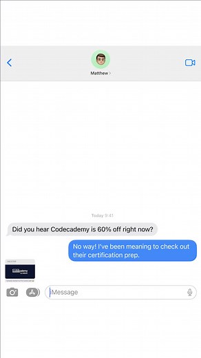 436K views · 393 reactions | Don’t miss Codecademy’s biggest sale of the year. Save 60% on a Pro annual plan and get access to interactive lessons, real-world projects, industry certification prep from AWS, Microsoft, CompTIA, and more — all proven to help you get career ready. In school? Students save even more. | Codecademy | Facebook