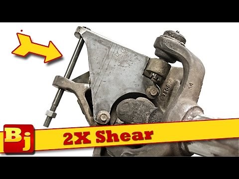 DIY High Steer Double Shear Brackets