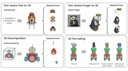 PartGen: Part-level 3D Generation and Reconstruction with Multi-View Diffusion Models