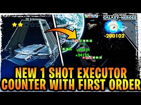 NEW 1 SHOT EXECUTOR COUNTER WITH THE FIRST ORDER TIE ECHELON! First Order vs Executor Counter Guide