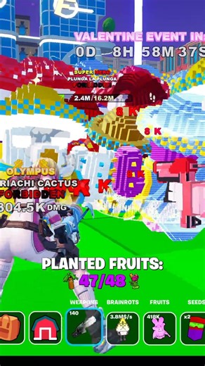 Fruits vs Brainrots 🦸‍♂️ ⚒ Plunga La Plunga - Super Hero 16.2M #fruitsvsbrainrots #brainrotindex