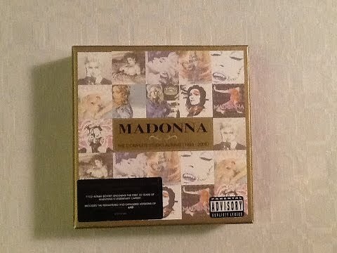 Madonna - Complete Studio Albums Box Set (1983-2008) - Unboxing