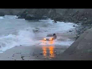 Parking Too Close To The Ocean