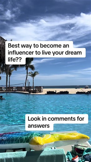 What are the best ways to live your life and become an influencer? #contentcreator #howtobeainfluencer #happy #fyp #love #dreamlife