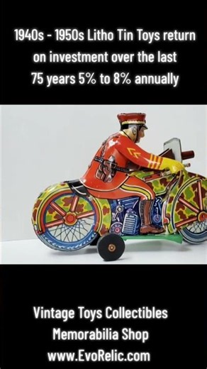1950s Litho Tin Toys