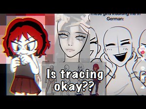 Is Tracing Bad?? || (commentary + speedpaint)