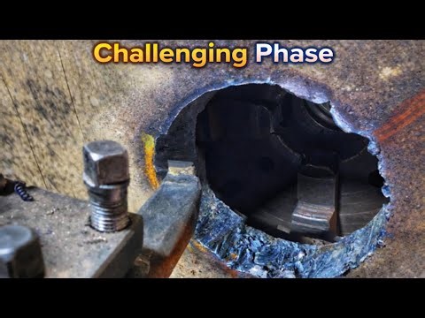 Restoring a Century-Old Machine with Old-School Metal Cutting