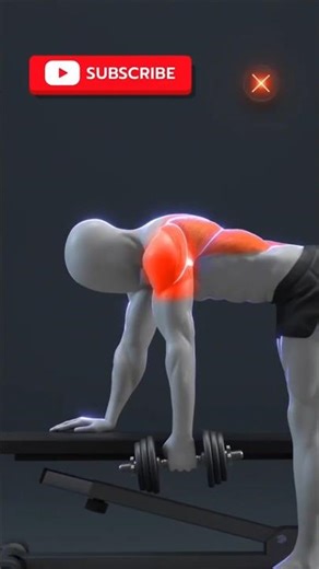 ❌️ Avoid These Dumbbell Row Errors for Better Results - #subscribe #back #motivation