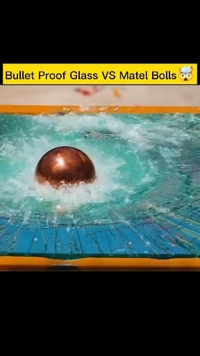 64K views · 757 reactions | Bullet Proof Glass VS Matel Bolls 勞......... | Al Rayyan Saddique | Facebook