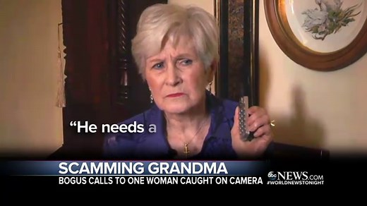 Phone scam targets grandparents