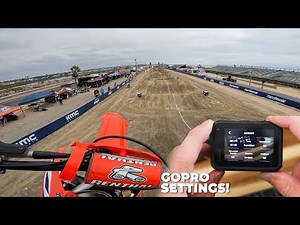 The Best GoPro Settings For Motocross!
