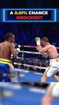 This Knockout Had a 0.01% Chance