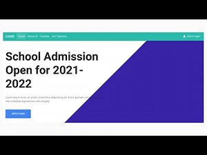 Complete School Administration Management System Using PHP&MYSQL | Free Source Codes