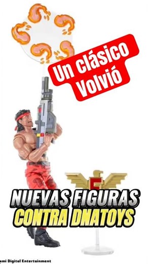 😱 YOU WON'T BELIEVE IT! New Contra Figures from the 80s by DNA Toys