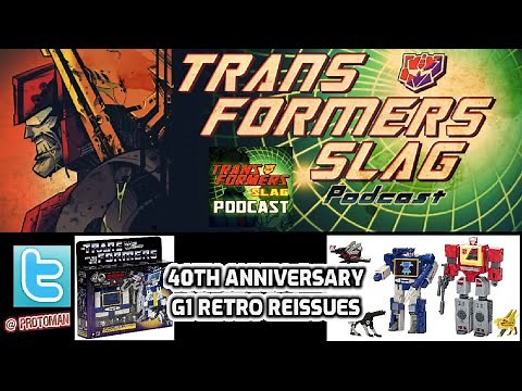 Transformers 40th Anniversary G1 Retro Reissue Soundwave & Blaster REVEALED!