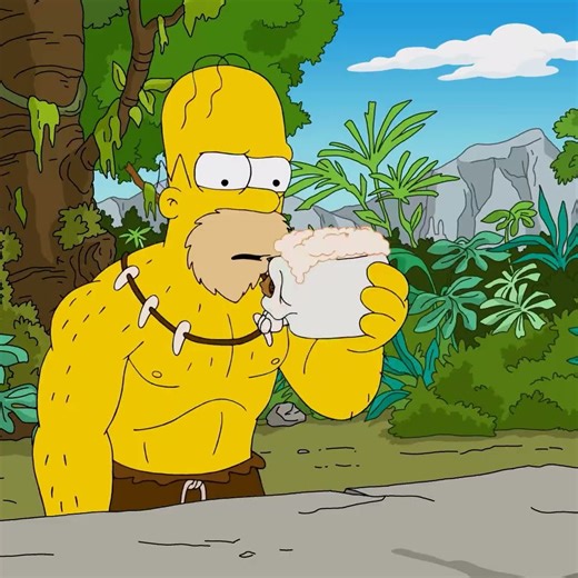 The Origin Of Beer | The Simpsons | #shorts