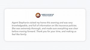 At American Income Life, our agents have a unique opportunity to make an impact on our clients, their community, their family, and their career. The opportunity awaits you: Visit www.ailcareers.com #TestimonialTuesday | American Income Life Insurance Company