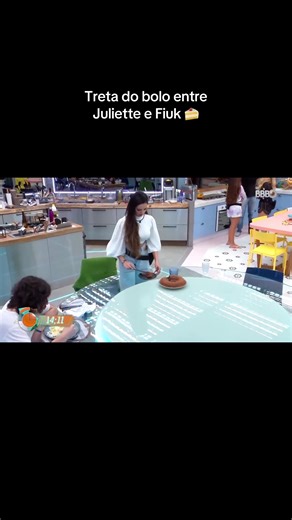 Treta do Bolo Entre Juliette e Fiuk no BBB 21