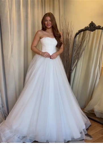 Bring back tulle wedding gowns 🤍 Soft, romantic, and full of movement — these tulle gowns are made for twirling, floating, and feeling like a bride in every sense. Are you team tulle? #surebride #surebrideatlanta #surebridestudio #southernbride #georgiabridalshop