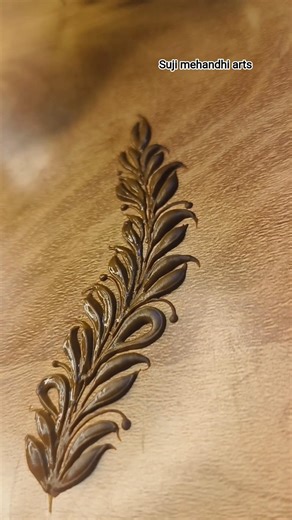 leaf design #mehndi #henna #hennadesign #mehandi #mehendi #shorts #tamil #short