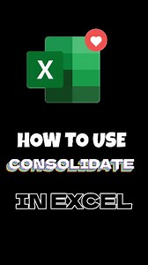 How to Use Consolidate in Excel | Combine & Summarize Data Easily Want to merge and summarize data from multiple ranges in Excel? 📊 Learn how the Consolidate feature helps you combine data from different sheets or tables with ease! 📌 What You’ll Learn: ✅ How to use the Consolidate function ✅ Combining data from multiple sheets ✅ Using Sum, Average, Count & more 📢 Simplify data analysis with Excel Consolidate! Consolidate in Excel, how to consolidate data, Excel data merge, Excel summary tools