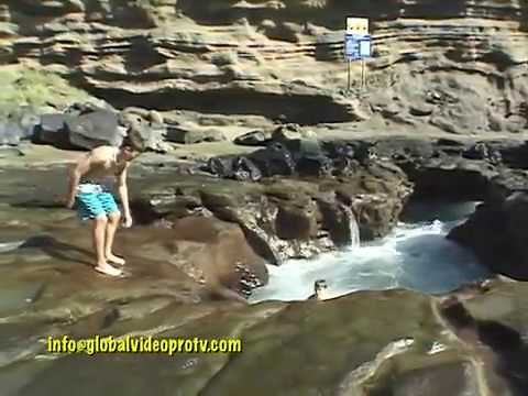HAWAII'S MOST TREACHEROUS TOILET BOWL POOL, #dangerous, #Treacherous, #Drowning, #Toilet bowl pool,