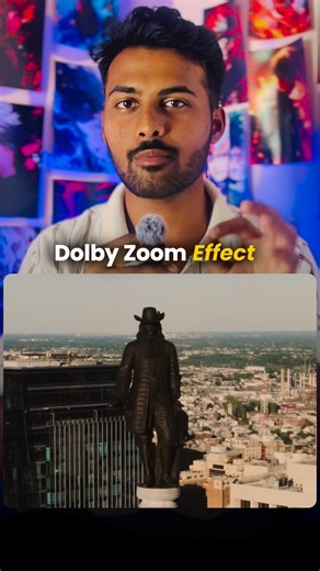Akira Nandan | Video Editor | Growth Expert on Instagram: "Hollywood vibes in one shot! Learn how to do the Dolby Zoom (Vertigo) Effect in your videos! 🎬💥 . . . The Dolby Zoom effect, also known as the Vertigo Effect or Zolly, is a famous cinematic trick where the background seems to move while the subject stays the same size. It’s done by zooming in with the lens while physically moving the camera backward (or the opposite — zooming out while moving closer). This creates a surreal illusion wh