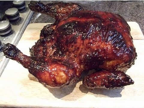 How to make Chinese Peking Chicken (北京烤鸡) - Stop Motion Cookery