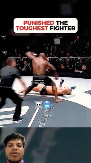 Punished the Toughest Fighter 😳🔥 #shorts #ufc #mma #muaythai #boxing #kickboxing #ufcfighter #ufc4