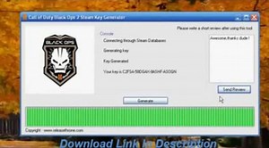 Call Of Duty Black Ops 2 Key Generator Steam