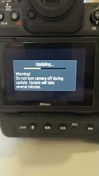 z9 Firmware 5.20 update. #nikonz9 #firmwareupdate