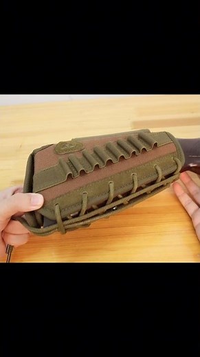 How to Lace a Rifle Cheek Riser Pad Perfectly (Waxed Canvas Buttstock Install)