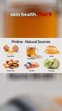 Boost Collagen with This Amino Acid