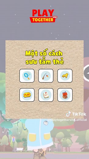 Sự kiện sưu tầm thẻ Play Together: Khám phá đảo CAI