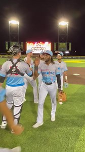 Nothing better than a high-five line after an Exploding Whales win 🐳🧨 #RootedHere | Eugene Emeralds