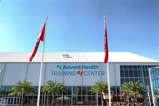 Bucs Facility Renamed AdventHealth Training Center