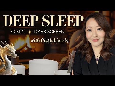 5D Guided Sleep Meditation with Crystal Bowls | 🍂"Fall" into Deep Sleep