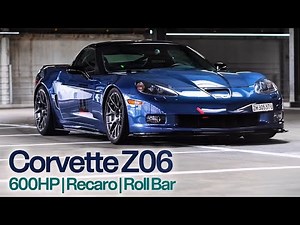 Modified Corvette C6 Z06 600HP – Sunset Drive | 4K
