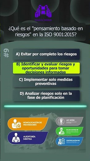 ⚠️ Risk-Based Thinking in ISO 9001;2015; 5 Essential Minutes for Auditors