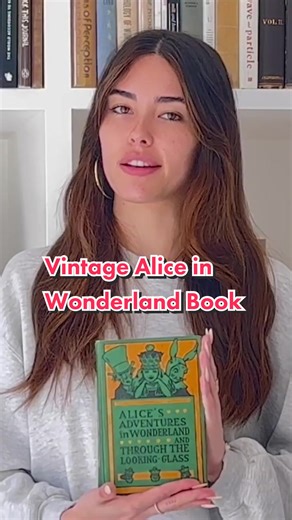 Whats inside Madison Beers private library by Marie Claire on Youtube 📖 #madisonbeer #booktok #aliceinwonderland #vintagebooks #vintage #bookshelftour #bookshelforganization #library