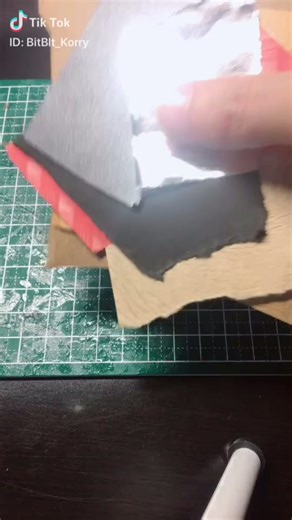 過去作再掲！紙でミニチュアハウスを作りました🏠👍#ドールハウス #ミニチュア#アート #ハンドメイド