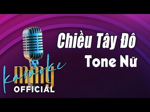 Chiều Tây Đô Karaoke (Tone Nữ) | “Hát với MMG Band"