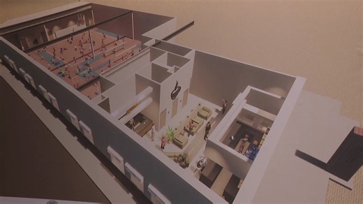 Gymnasium project plans revealed for Pottsville CollegeTowne