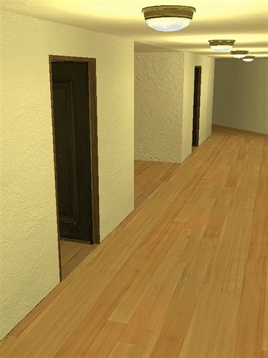 Baldi And Rumi Hide From Plankton Horror